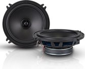 Axton ATX130S - Haut Enceintes pour voiture - Haut-parleurs 2 voies coaxiaux de 13 cm - Haut-parleurs de voiture peu profonds - 70 Watt RMS