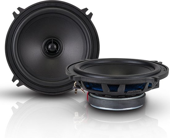 Axton ATX130S - Haut Enceintes pour voiture - Haut-parleurs 2 voies  coaxiaux de 13 cm