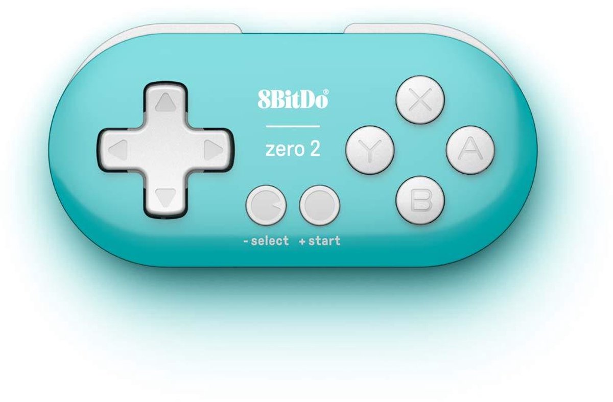 8Bitdo Zero 2 Mini Bluetooth Gamepad (Turquoise)