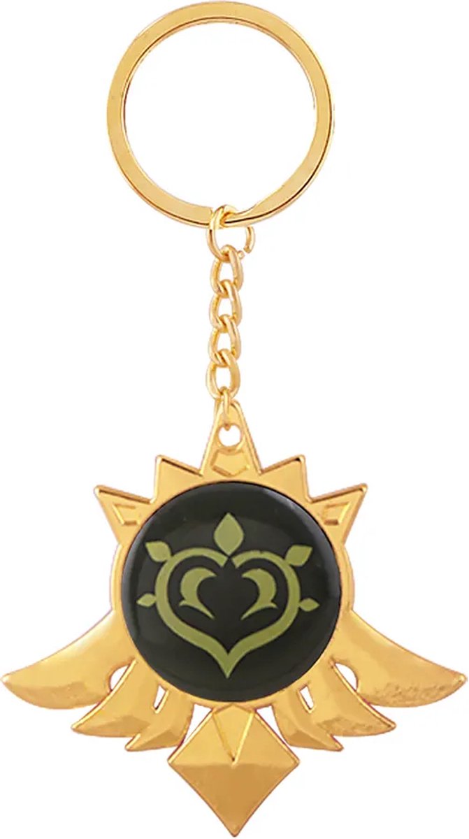 Genshin Impact - Vision - Dendro - Mondstadt - Sleutelhanger/Keychain - Anime Merchandise - Figure - Manga