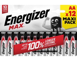 Energizer Max – AA – 12 stuks