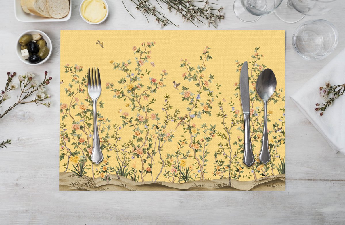 ASK303, placemats, unisex, linnen