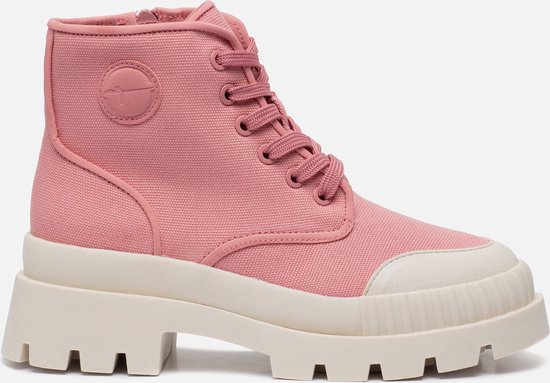 Tamaris Sneakers roze Textiel - Dames - Maat 40