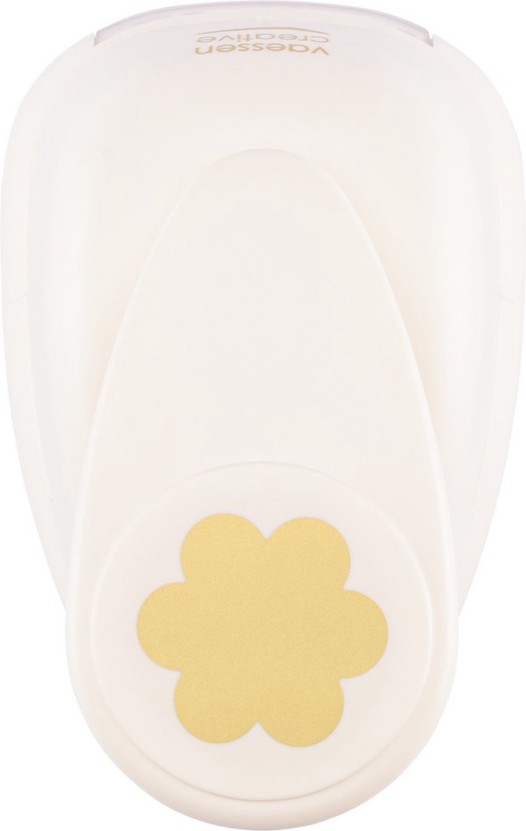 Vaessen Creative pons - figuurpons - bloem - 4,6 5 cm