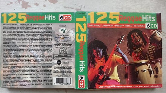 125 Reggae Hits Box Stet