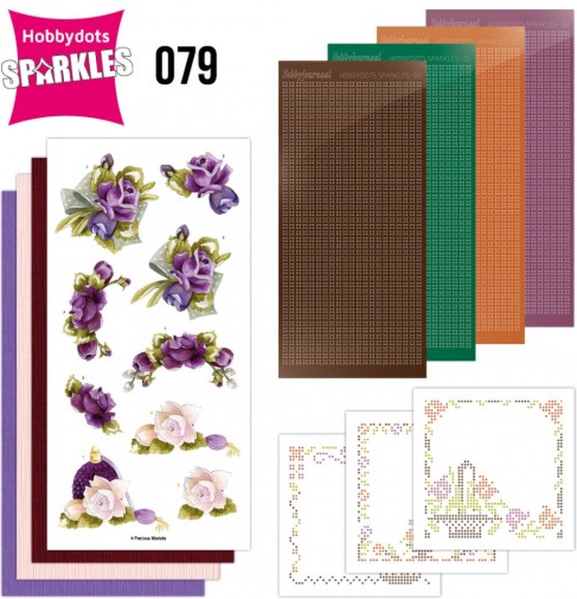 Sparkles Set 79 - Precious Marieke - Purple Rose
