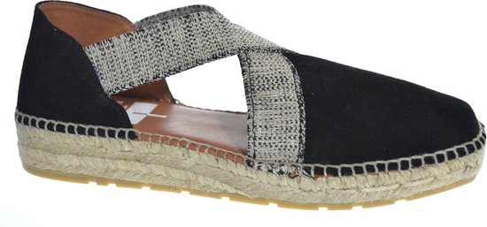 Viguera Vitelo Black 1890 Dames Espadrilles - Zwart - 39