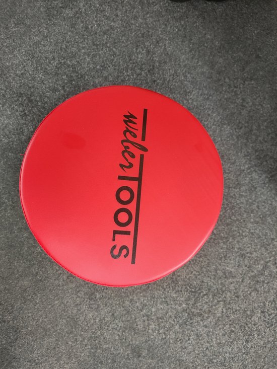 Ergonomische Zadelkruk met Rugleuning Rood op Wielen – Zadelkruk Nederland