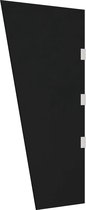 vidaXL-Zijpaneel-voor-deurluifel-50x100-cm-gehard-glas-zwart