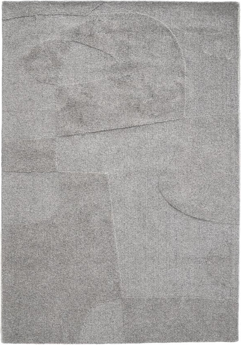 Vloerkleed Yuka 160x230cm - grey | BY-BOO