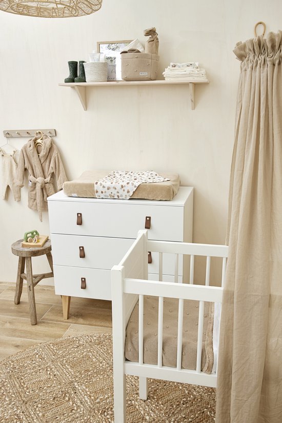 Meyco Baby Uni sluier - Sand — afbeelding 5