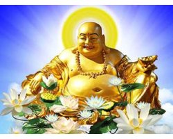 Diamond painting de luxe 40x50cm - Buddha