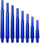 Cosmo shaft ( 2 sets= 6 stuks ) normal locked clear blauw - maat 8 = 42.5 m