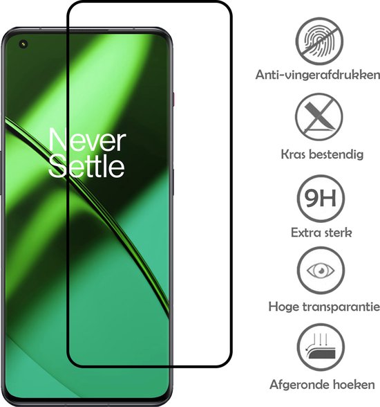 OnePlus 11 Protecteur d'écran Verre de protection en Glas trempé Full Cover - OnePlus 11 Screen Protector Glas Extra Strong