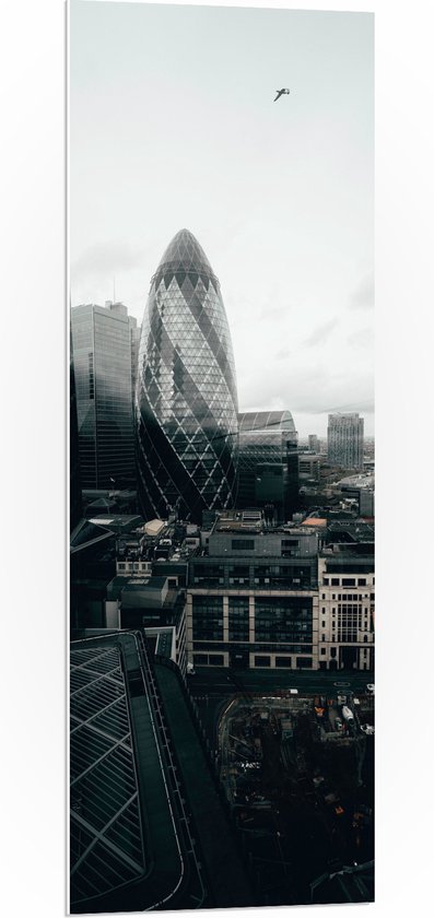 PVC Schuimplaat - Uitzicht van een Stad - Verenigd Koninkrijk - 40x120 cm Foto op PVC Schuimplaat (Met Ophangsysteem)