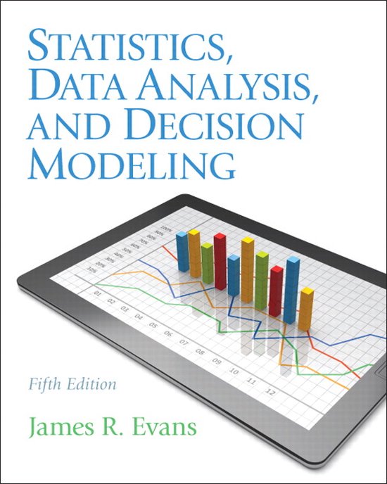 Statistics, Data Analysis, and Decision Modeling - cover