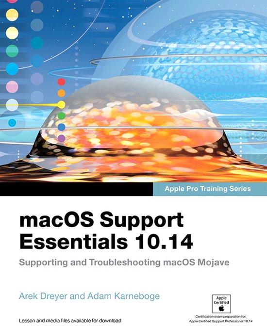 macOS Support Essentials 10.14 - Apple Pro Training Series - cover