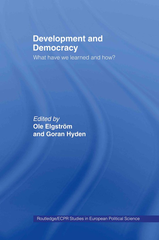 Foto: Routledge ecpr studies in european political science development and democracy