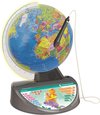 Education Clementoni - Interactieve Wereldbol - Wereldbol met Verlichting - Met Optische Leespen - 7-12 Jaar