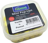 Mini Fluo Pop-Ups 'Vanilla 'n Peanut' 10mm - 50g - Method Feeder Aas/voer - Mini boilies/popups