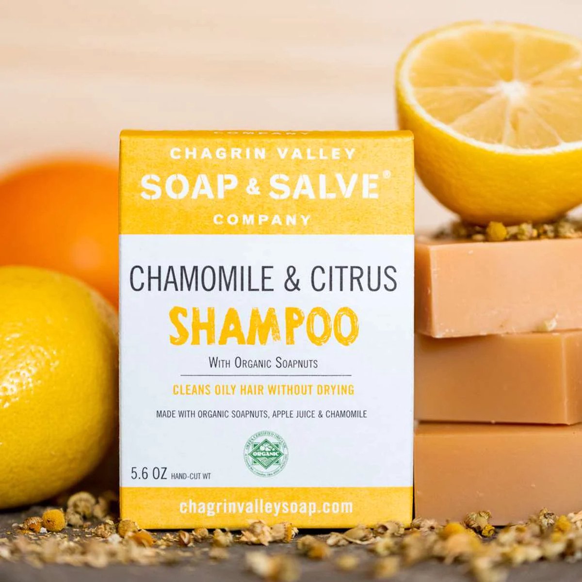 Chagrin Valley Chamomile Citrus Shampoo Bar