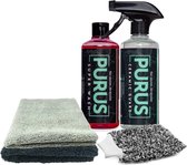 PURUS Ultimate Protection Kit l Voor Auto & Motor Ceramic Guard Super Wash Shampoo - Wax - Washandschoen - Polish Towel - Coating Towel - Auto Schoonmaken - Microvezeldoek - Detailing