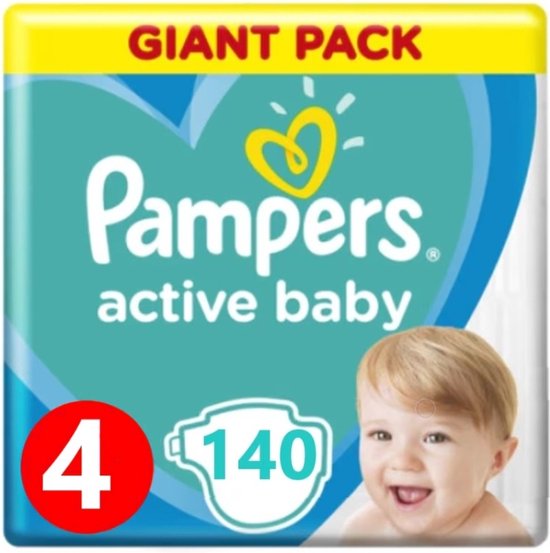 Pampers Active Baby Luiers Maat 6 (13–18 kg) – 32 Stuks kopen
