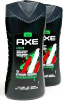 AXE Africa Douchegel - DUOPAK 2 x 250 ml
