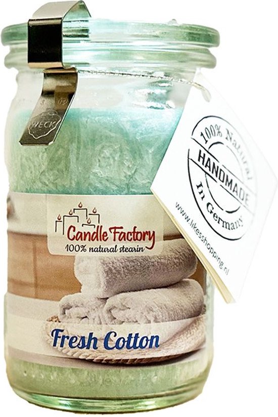 Candle Factory - Baby Jumbo - Kaars - Fresh Cotton