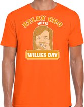 Bellatio Decorations Koningsdag t-shirt - relax het is Willies day L