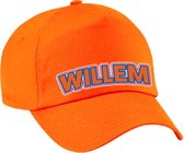Bellatio Decorations Koningsdag pet oranje - Willem - unisex