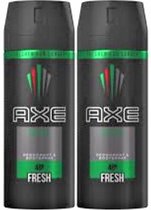 AXE Africa Deodorant - 2 x 150 ml - Voordeelverpakking