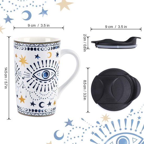 Akyol - doei emoji koffiemok - theemok - Afscheid bedank cadeau - een