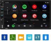 2 Din Auto Radio - Apple CarPlay - Android Auto - Bluetooth - Navigatie - Touch Screen