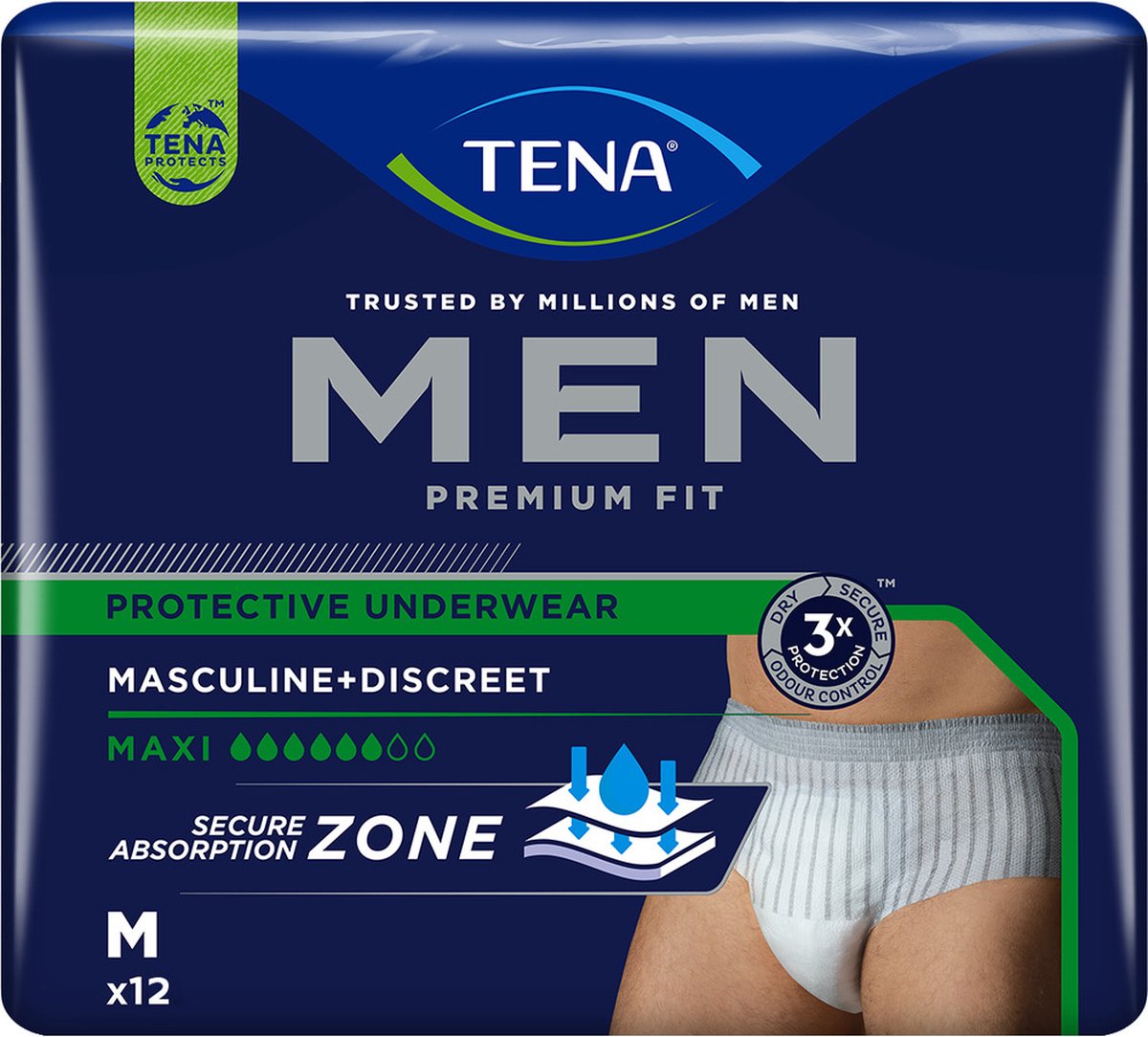 TENA Men Premium Fit  Sous-vêtement Absorbant