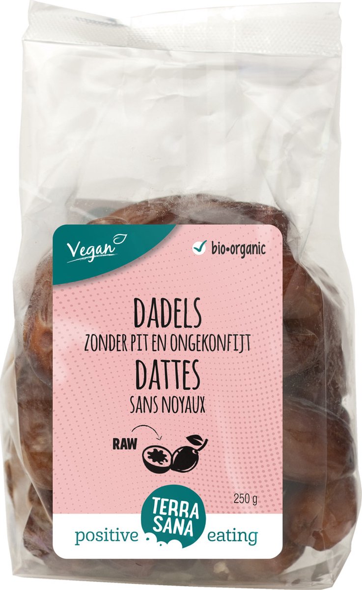 Terrasana Dadels bio 250 gram