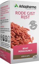 Arkocaps Rode Gist Rijst - 45 Capsules - Voedingssupplement