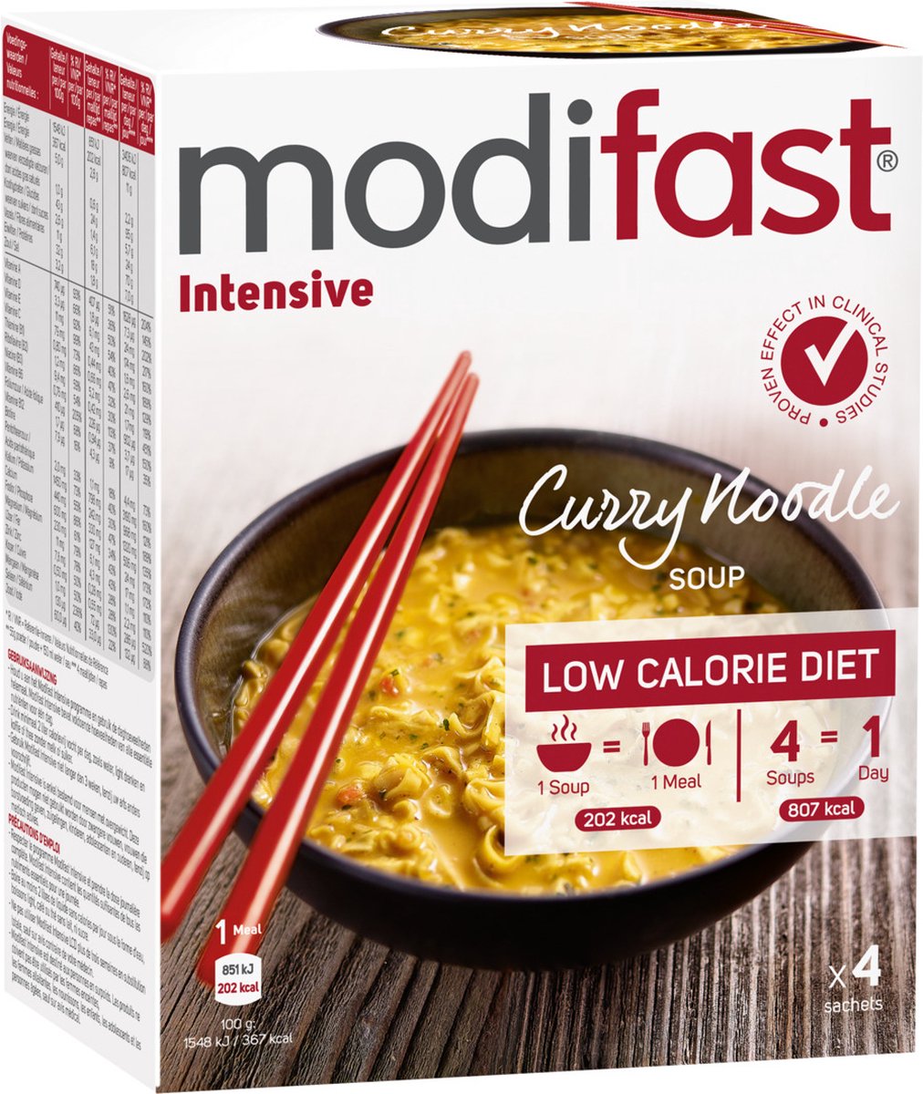 Goedkoopste Modifast Intensive Noodles Soep 220g