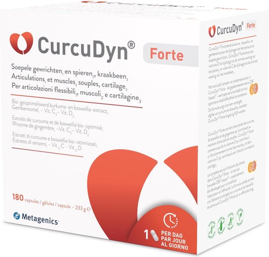 Metagenics CurcuDyn Forte 180 capsules