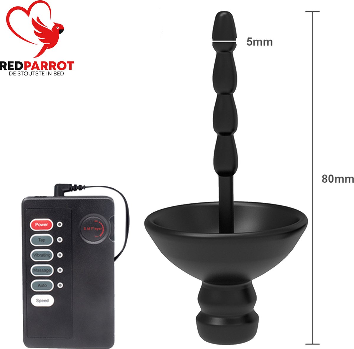 Goedkoopste Elektrische vibrerende penis plug | E-stim | Dilator | Verschillende standen | BDSM | Urethrale | Elektro Shock | Electro | Stroom | Schok | Stroomschok | Penis | Plasbluis | Hoge kwaliteit