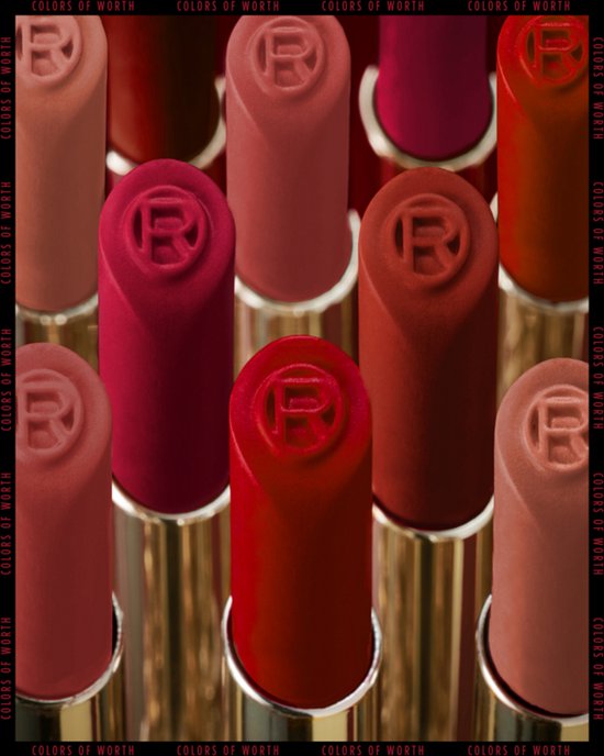 L'Oréal Paris Color Riche Intense Volume Matte Verrijkt met Hylauronzuur - Colors of Worth - Intens matte lipstick - 300 Rouge Confident - 1,8gr - L’Oréal Paris