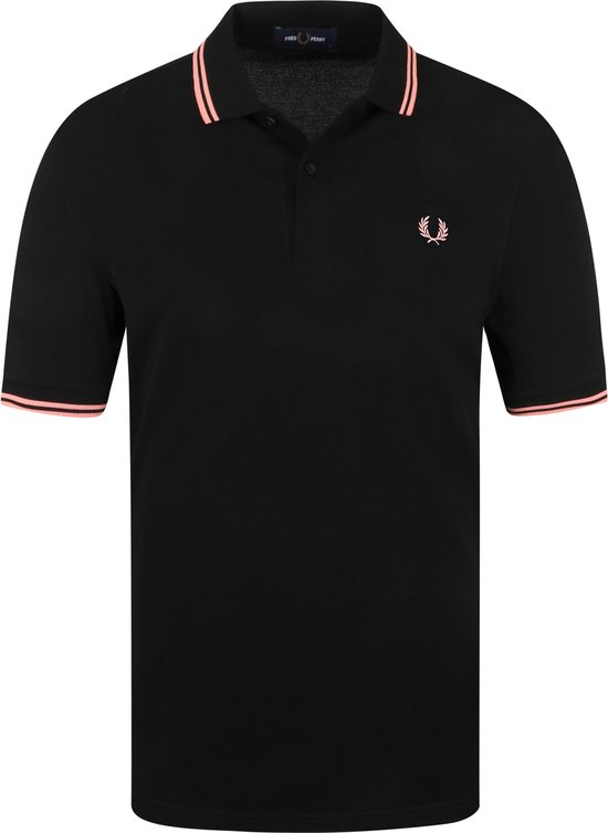 Fred Perry - Polo M3600 Zwart - M - Coupe moderne