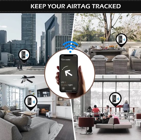 ROSSM AirTag-portemonnee voor heren met RFID-bescherming, kaarthouder van koolstofvezel en metaal met geldclip en elastiek, slanke RFID-portemonnee voor heren, Airtag ROSSM AirTag-portemonnee voor heren met RFID-bescherming, kaarthouder van koolstofvezel en metaal met geldclip en elastiek, slanke RFID-portemonnee voor heren, Airtag