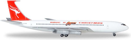 Foto: Boeing 707 300c qantas vh eab have a qantastic christmas 1 500 herpa