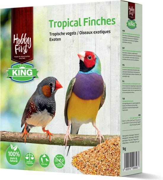 7x HobbyFirst King Tropische Vogels 1 kg | bol