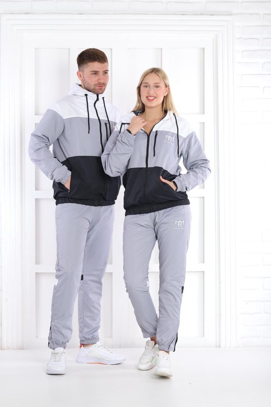 TRACK SUIT - Sportswear - Mannen Trainingspak Mannen Set Merk Sport Jasje + Broek 2 Stuks Set Fashion Casual Trainingspak Mannen Performance Kleding | TRACK SUIT - XXL