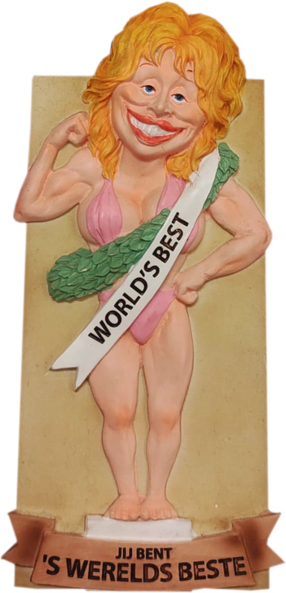 Tegeltje - 's Werelds beste (vrouw)