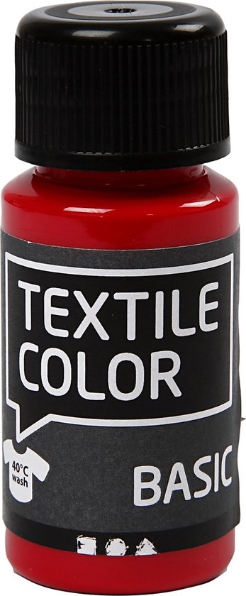 Couleur du textile. rouge primaire. 50 ml [HOB-34208]