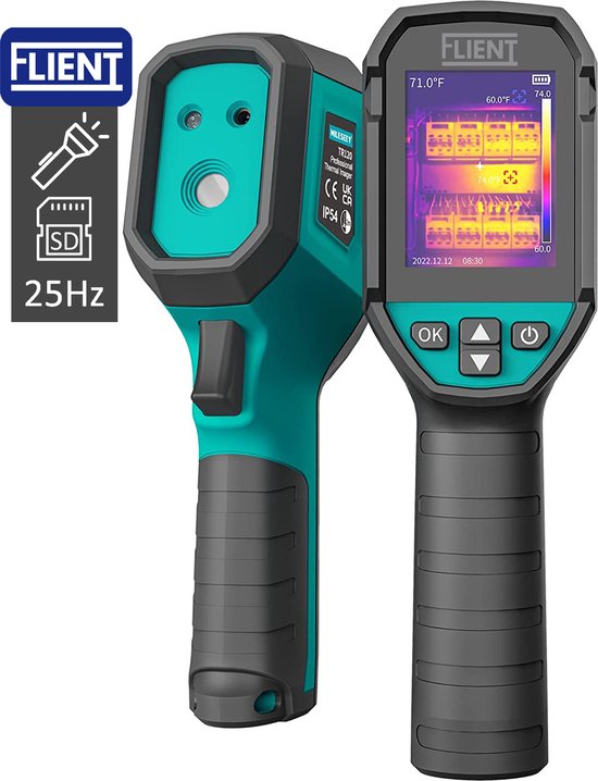 Imageur Thermique Flient - 120x90 Pixels - Taux De Rafraîchissement De
