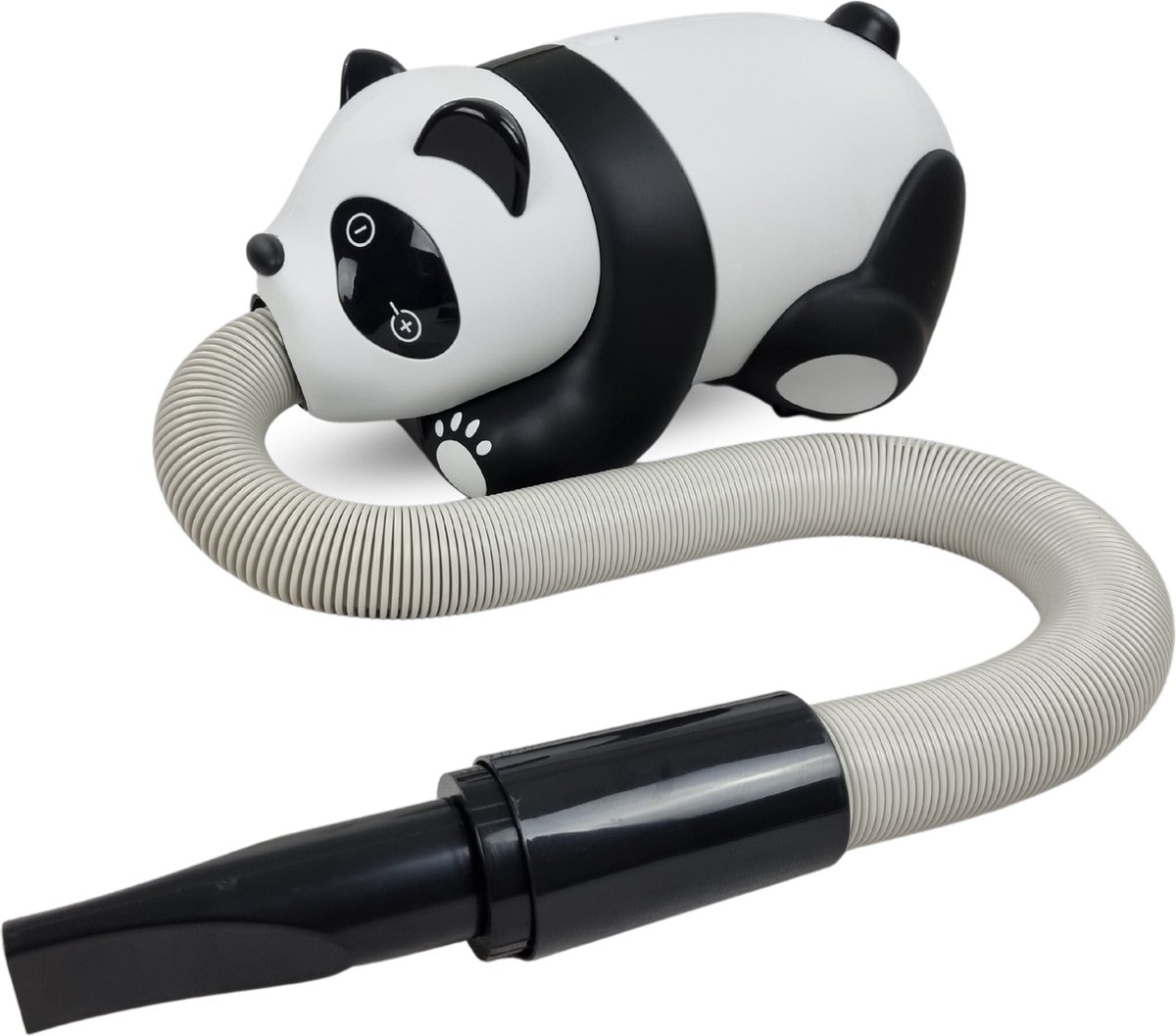 Topmast Panda Profession Waterblazer - 2500 Watt Power - Zwart Wit - Hondenfohn - Waterblazer voor Honden - Waterblazer Hond - Op Graden instelbare temperatuur met digitaal scherm